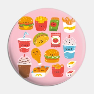 Fast Food Bonanza Pin