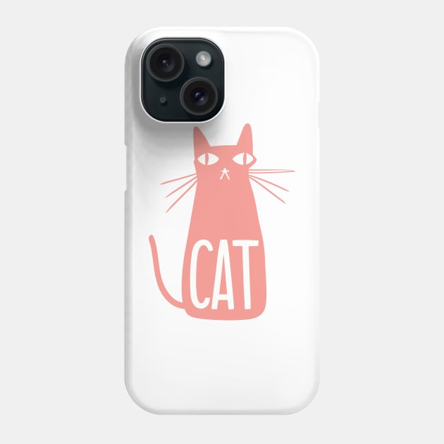 Cool Desert Flower Hepcat Cat Phone Case by Sorry Frog