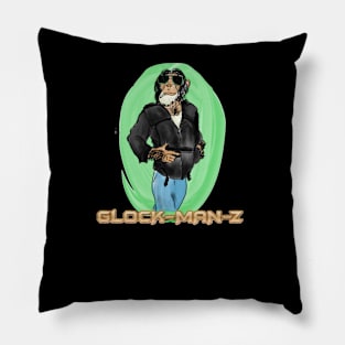 GLOCK-MAN-Z Pillow