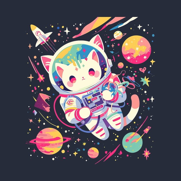 space cat by peterdoraki