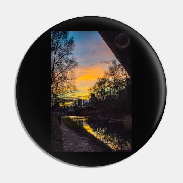 Birmingham Sunset Pin by kwnphotography