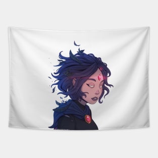 Raven Fan Art Tapestry