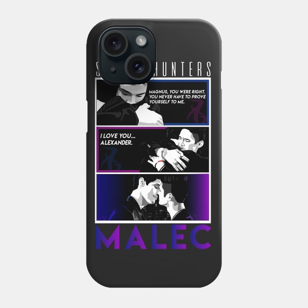 Malec Phone Case by Ddalyrincon