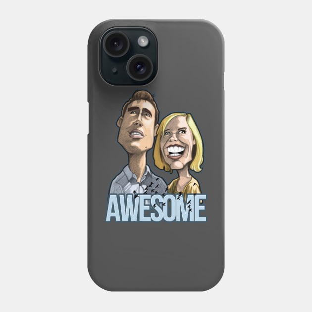 Rod & Nathalie Phone Case by AndysocialIndustries