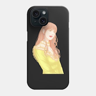 Yellow girl Phone Case