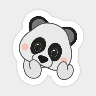 panda emoji fan art Magnet