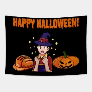 Engineer Halloween Edition Tapestry