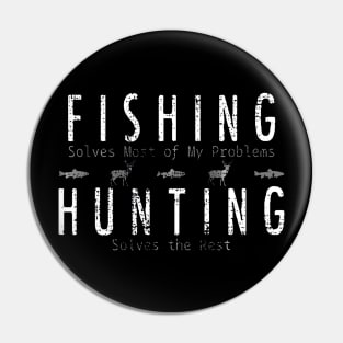 Fishing Hunting Shirt Hunter Pin