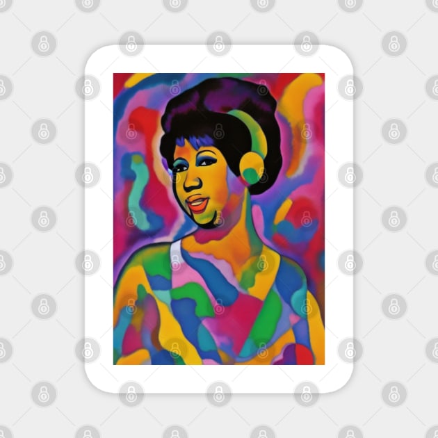 Aretha Magnet by AbstractPlace