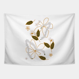 Jasmine Flowers Tapestry