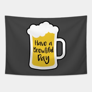 Beer Brewtiful Day Tapestry