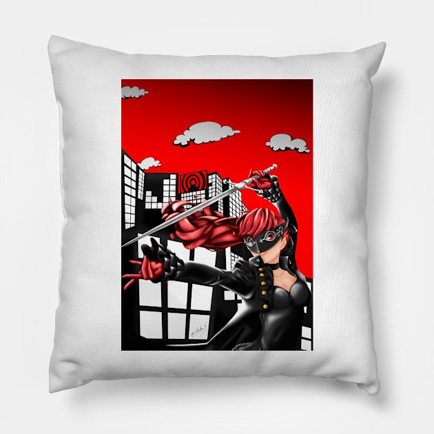 Persona 5 Royal - Violet Pillow by xpArchoN