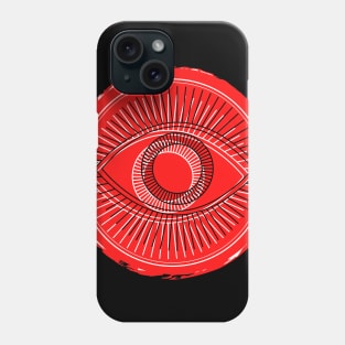 Evil Eye Symbol – Red Phone Case