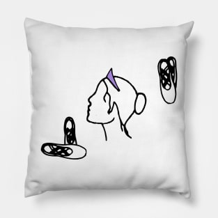 Ballet Lady Pillow