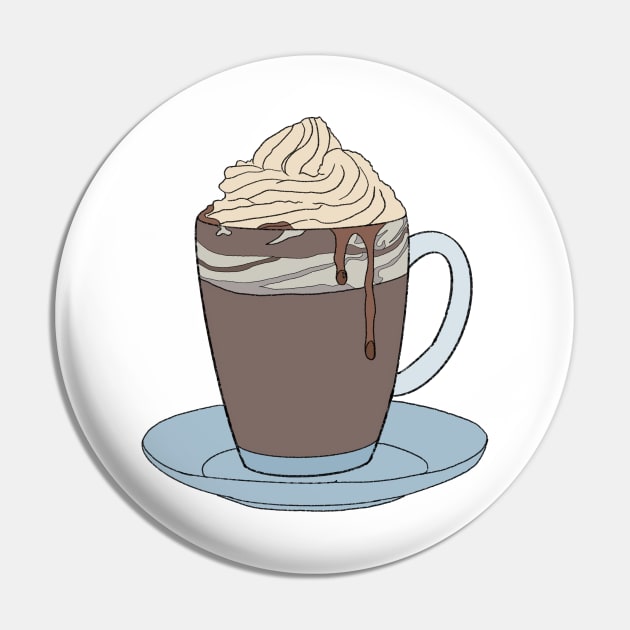 Hot Chocolate Pin by Lucca's Factory