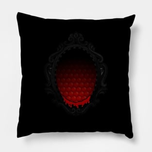 Victorian creepy blood honey frame Pillow