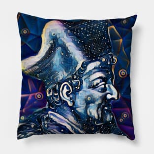 Lorenzo Valla Portrait | Lorenzo Valla Artwork 5 Pillow