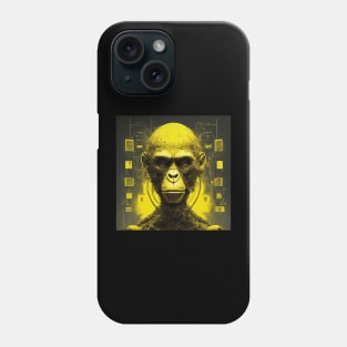 CYBER MONKEY I Phone Case