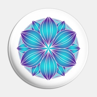 Decorative Design Flora Pin