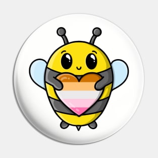 Lesbian LGBeeT Pin