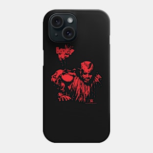 The Boogeyman Crawling Creepy Blood Red Silhouette Phone Case