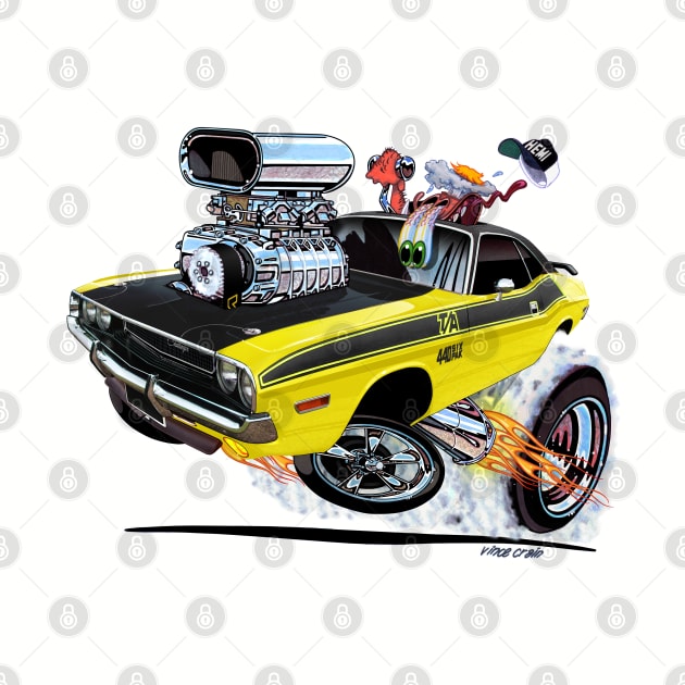 Vince Crain High Octane 1970 Dodge Challenger by vincecrain