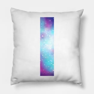 Letter I galaxy Pillow