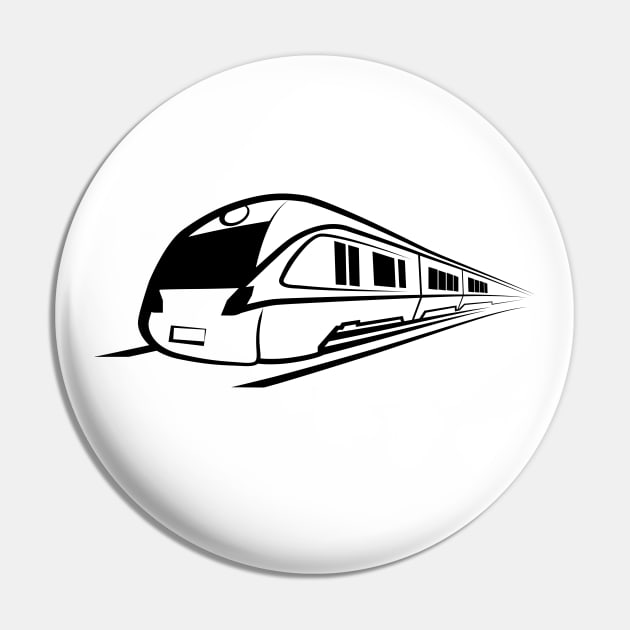 Train - Train Speed Pin by KC Happy Shop