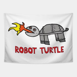 Robot Turtle Tapestry