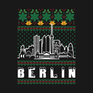 Berlin Germany Ugly Christmas T-Shirt