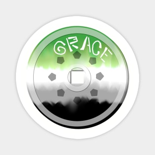 Grace Token - Aro Pride Magnet