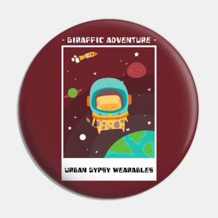 Urban Gypsy Wearables - Girafic Adventure Pin