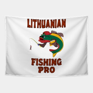 Lithuanian Fishing Pro. Lietuva Tapestry