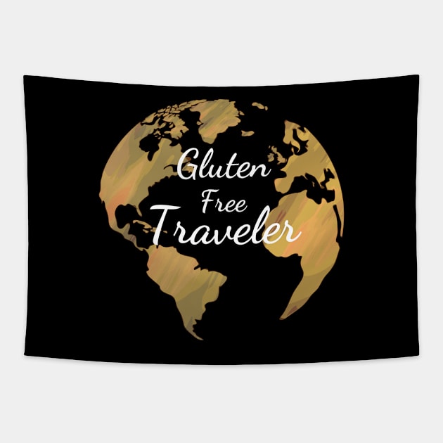 Traveler gluten free style Tapestry by Gluten Free Traveller