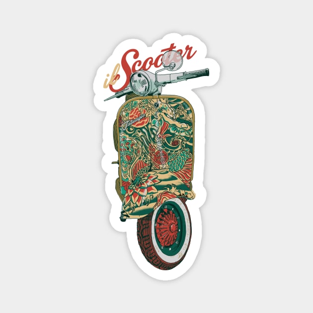 il Scooter Magnet by yoshi_amtha