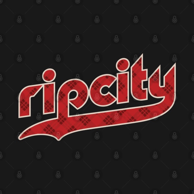 Rip City - Portland City Jersey Basketball by sportsign