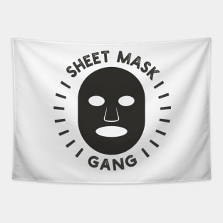 Sheet Mask Gang Design Tapestry