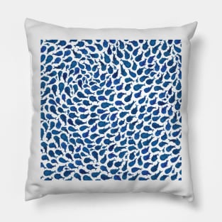 Blue Whales Pillow