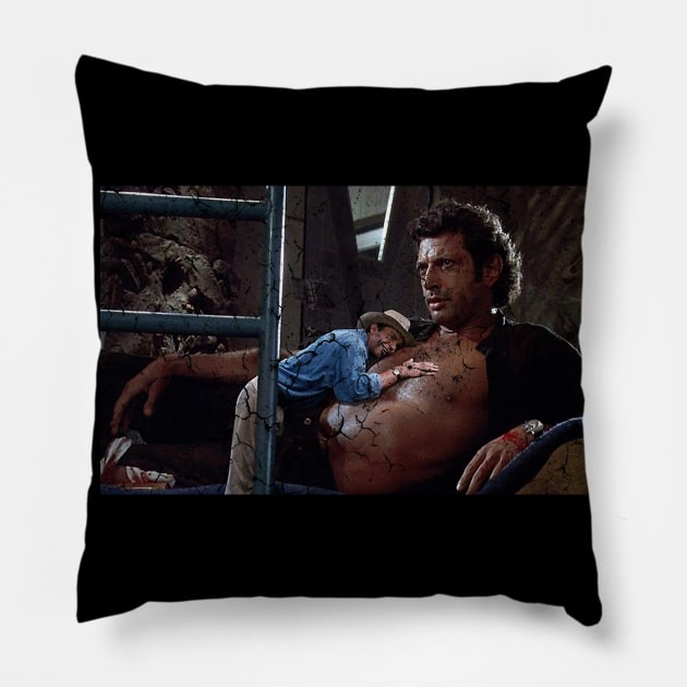 PALEONTOLOGIST ART Pillow by Rhasani Tong Go