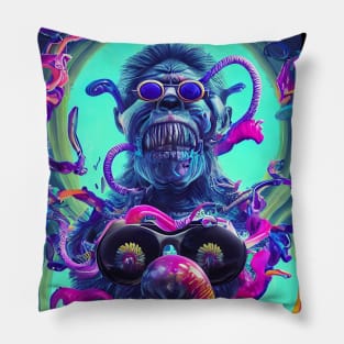 CRAZY APE PSYCHEDELIC Pillow