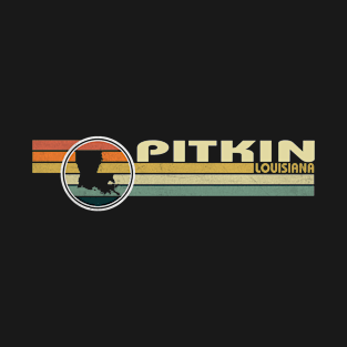 Pitkin Louisiana vintage 1980s style T-Shirt