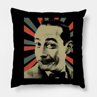 PEE WEE HERMAN || Vintage Art Design || PAUL REUBENS Pillow