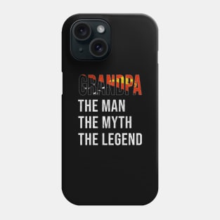 Grand Father Papua New Guinean Grandpa The Man The Myth The Legend - Gift for Papua New Guinean Dad With Roots From  Papua New Guinea Phone Case