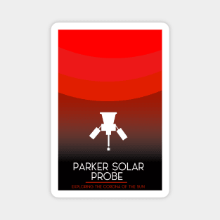 Parker Solar Probe Space Art Magnet