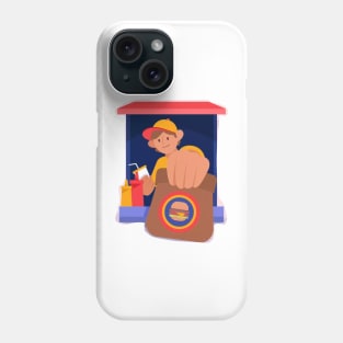 Drive thru-burger Phone Case