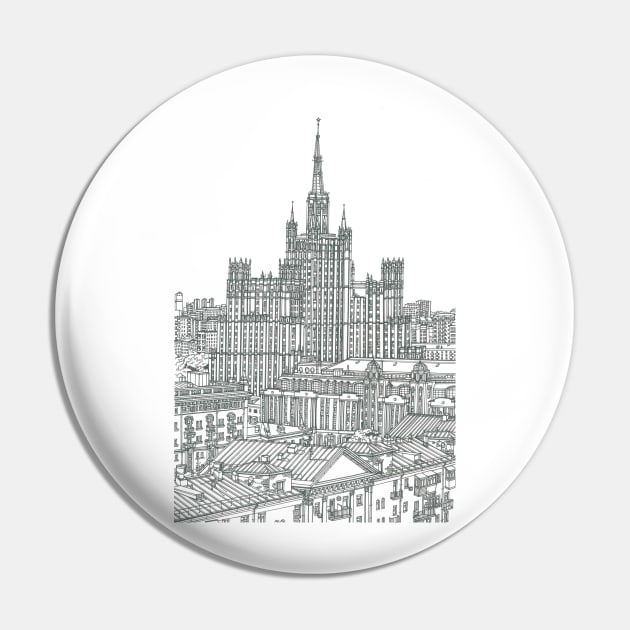 Moscow Pin by valery in the gallery