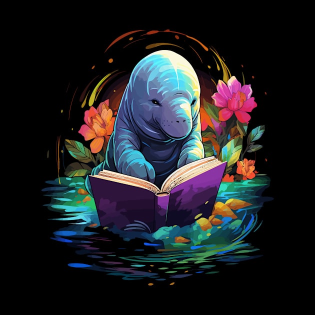 Manatee Reads Book by JH Mart