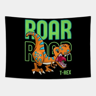 T-Rex Roar Roar Tapestry