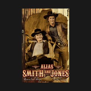 Alias Smith And Jones Cult TV Fan Art Design T-Shirt