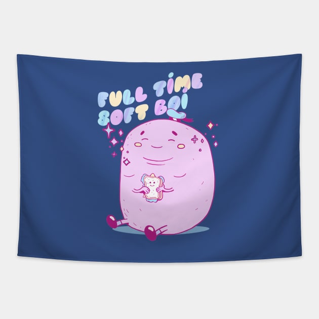 Soft boi Tapestry by caravantshirts